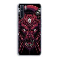 CaseCompany Hell Hound and Serpents: Oppo A91 Transparant Hoesje