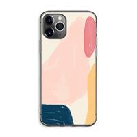 CaseCompany Saturday Flow: iPhone 11 Pro Max Transparant Hoesje