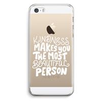 CaseCompany The prettiest: iPhone 5 / 5S / SE Transparant Hoesje