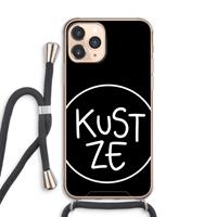 CaseCompany KUST ZE: iPhone 11 Pro Max Transparant Hoesje met koord