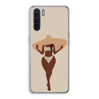 CaseCompany Let's get salty: Oppo A91 Transparant Hoesje