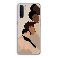 CaseCompany Sweet creatures: Oppo A91 Transparant Hoesje