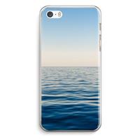 CaseCompany Water horizon: iPhone 5 / 5S / SE Transparant Hoesje