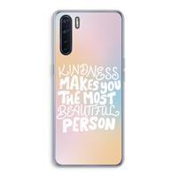 CaseCompany The prettiest: Oppo A91 Transparant Hoesje
