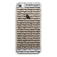 CaseCompany Crazy shapes: iPhone 5 / 5S / SE Transparant Hoesje