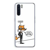 CaseCompany GSM secure: Oppo A91 Transparant Hoesje