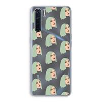 CaseCompany King Kylie: Oppo A91 Transparant Hoesje