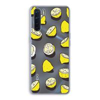 CaseCompany When Life Gives You Lemons...: Oppo A91 Transparant Hoesje