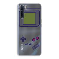 CaseCompany Game On: Oppo A91 Transparant Hoesje