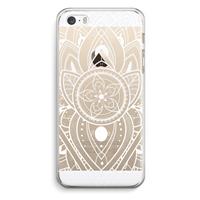 CaseCompany It's Complicated: iPhone 5 / 5S / SE Transparant Hoesje