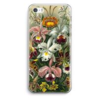 CaseCompany Haeckel Orchidae: iPhone 5 / 5S / SE Transparant Hoesje