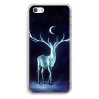 CaseCompany Nightbringer: iPhone 5 / 5S / SE Transparant Hoesje