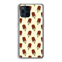 CaseCompany Yummy: Oppo Find X3 Transparant Hoesje