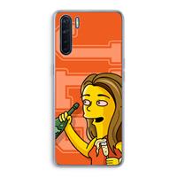 CaseCompany Jamie Lee Simpson: Oppo A91 Transparant Hoesje