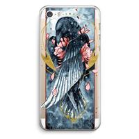 CaseCompany Golden Raven: iPhone 5 / 5S / SE Transparant Hoesje