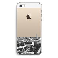 CaseCompany Marrakech Skyline : iPhone 5 / 5S / SE Transparant Hoesje