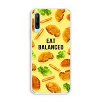 CaseCompany Eat Balanced: Huawei P Smart Pro Transparant Hoesje