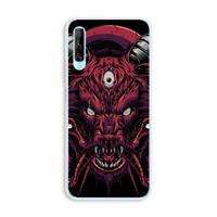 CaseCompany Hell Hound and Serpents: Huawei P Smart Pro Transparant Hoesje