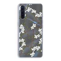 CaseCompany Blossoming spring: Oppo A91 Transparant Hoesje