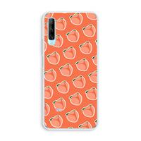 CaseCompany Just peachy: Huawei P Smart Pro Transparant Hoesje
