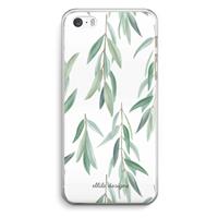 CaseCompany Branch up your life: iPhone 5 / 5S / SE Transparant Hoesje