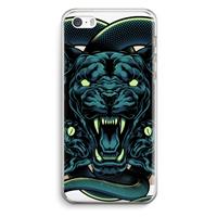 CaseCompany Cougar and Vipers: iPhone 5 / 5S / SE Transparant Hoesje
