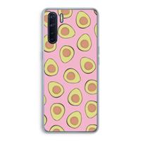 CaseCompany Dancing avocados: Oppo A91 Transparant Hoesje