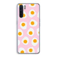 CaseCompany Dancing eggs: Oppo A91 Transparant Hoesje