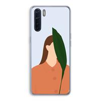 CaseCompany Leaf: Oppo A91 Transparant Hoesje