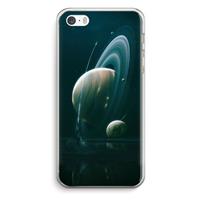 CaseCompany Mercurius: iPhone 5 / 5S / SE Transparant Hoesje