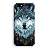 CaseCompany Darkness Wolf: iPhone 7 Tough Case