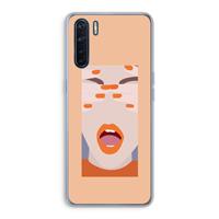 CaseCompany Surprise: Oppo A91 Transparant Hoesje