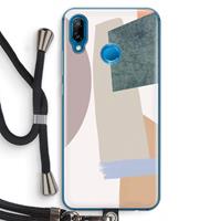 CaseCompany Lindo: Huawei P20 Lite Transparant Hoesje met koord