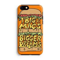 CaseCompany Big Macs Bigger Dreams: iPhone 7 Tough Case