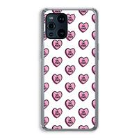 CaseCompany GIRL POWER: Oppo Find X3 Transparant Hoesje