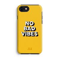 CaseCompany No Bad Vibes: iPhone 7 Tough Case
