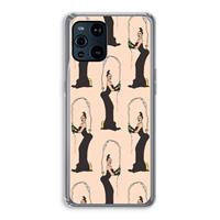 CaseCompany Pop Some Kim: Oppo Find X3 Transparant Hoesje