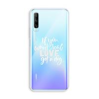 CaseCompany Partner in crime: Huawei P Smart Pro Transparant Hoesje