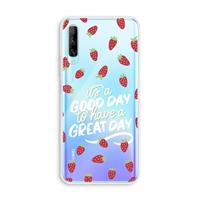 CaseCompany Don't forget to have a great day: Huawei P Smart Pro Transparant Hoesje