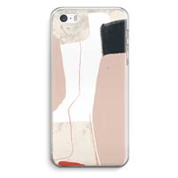 CaseCompany Lava: iPhone 5 / 5S / SE Transparant Hoesje
