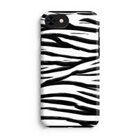 CaseCompany Zebra pattern: iPhone 7 Tough Case