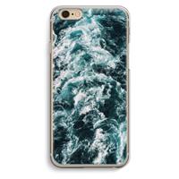 CaseCompany Zee golf: iPhone 6 / 6S Transparant Hoesje