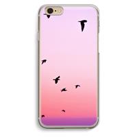 CaseCompany Fly away: iPhone 6 / 6S Transparant Hoesje