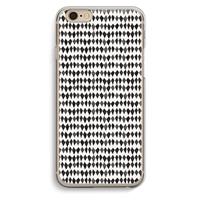 CaseCompany Crazy shapes: iPhone 6 / 6S Transparant Hoesje