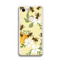 CaseCompany No flowers without bees: Google Pixel 3 Transparant Hoesje