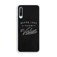CaseCompany Never lose your value: Huawei P Smart Pro Transparant Hoesje