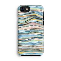 CaseCompany Watercolor Agate: iPhone 7 Tough Case