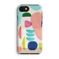 CaseCompany Bold Rounded Shapes: iPhone 7 Tough Case