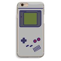 CaseCompany Game On: iPhone 6 / 6S Transparant Hoesje
