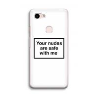CaseCompany Safe with me: Google Pixel 3 Transparant Hoesje
